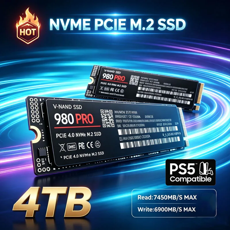 M.2 Nvme 4Tb Pcie 4.0 Ssd - 게이밍 M.2 NVMe SSD 980 PRO