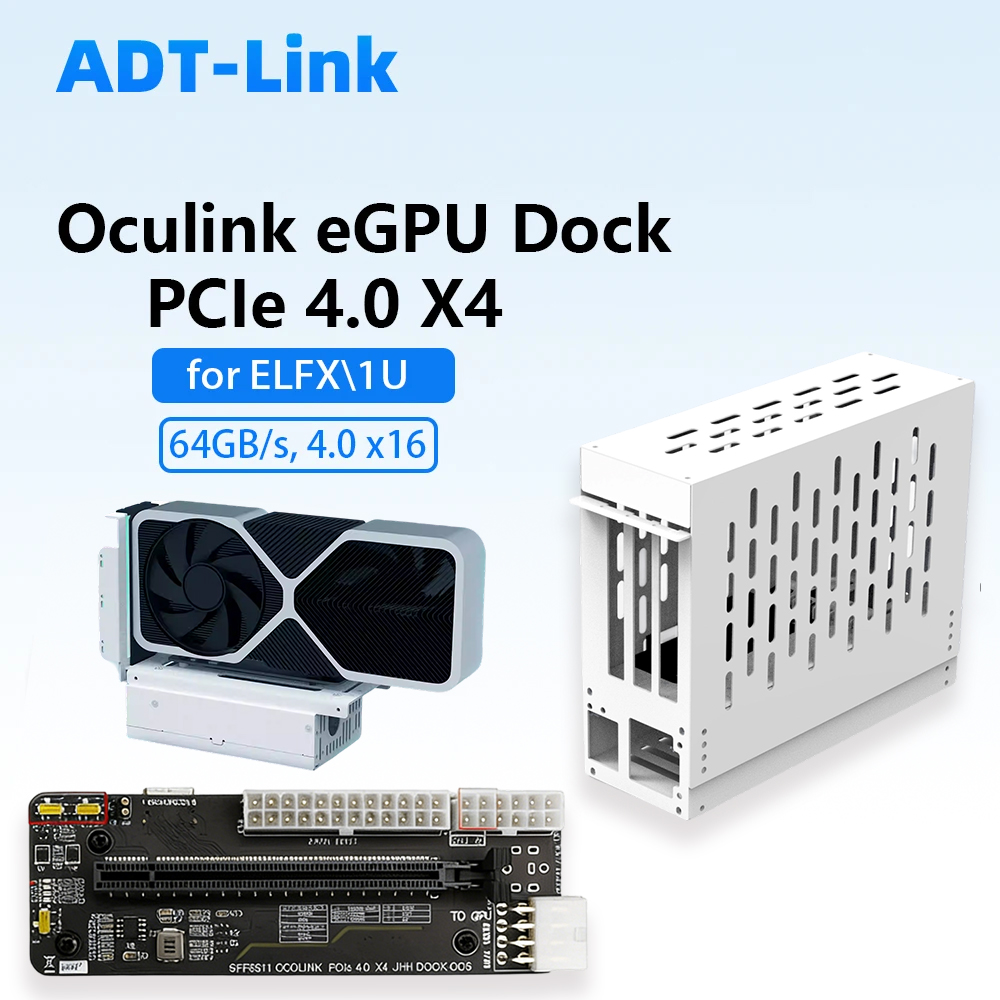 오쿨링크 eGPU 그래픽 카드 독 (노트북/미니 PC용 - External Gpu Dock Pcie 4.0 Oculink 리뷰 및 가격