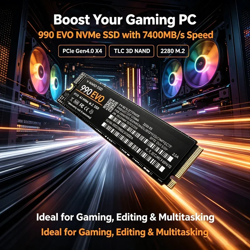 게이밍용 M.2 NVMe SSD 990 EVO PCIe - M.2 Nvme 4Tb Pcie 4.0 Ssd 리뷰 및 가격