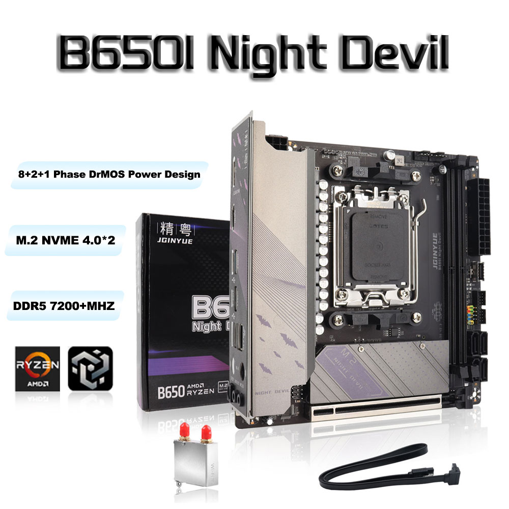 JGINYUE B650 ITX 마더보드 DDR5 미니  - B650 Itx Motherboard Wifi 리뷰 및 가격