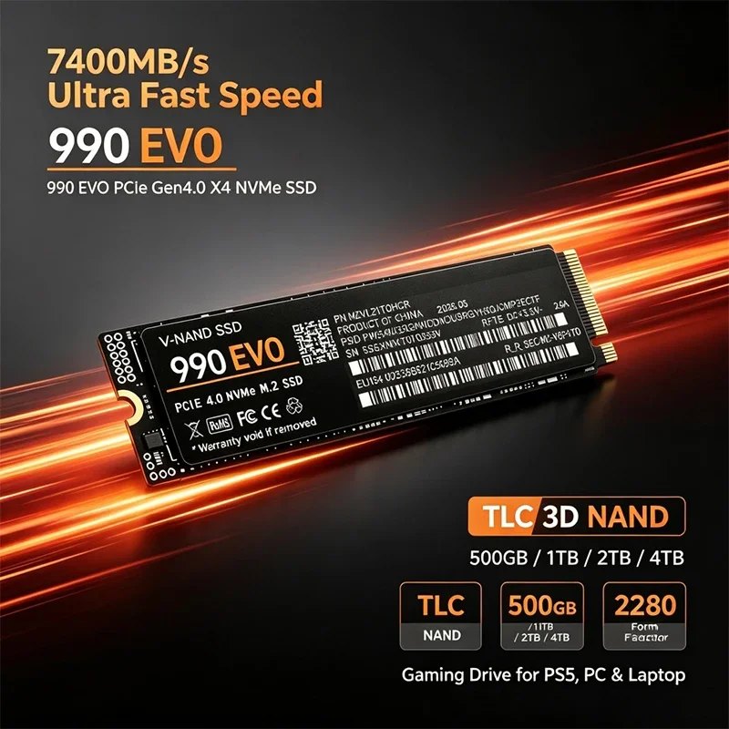 게이밍용 M.2 NVMe SSD 990 EVO PCIe - M.2 Nvme 4Tb Pcie 4.0 Ssd 리뷰 및 가격