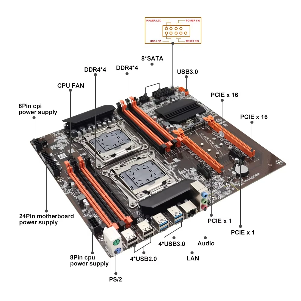 X99 듀얼 CPU SOYO 게이밍 마더보드 키트 인텔 - X99 Dual Cpu Motherboard Combo 리뷰 및 가격